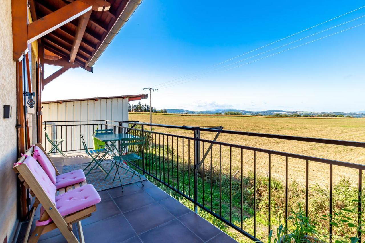 Logement 75M2, Avec Vue, Au Calme, Lyon A 25Km Communay Luaran gambar
